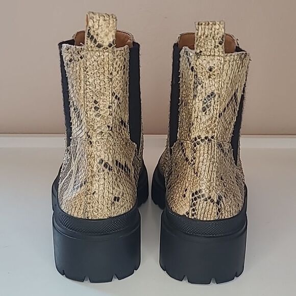 Lucky BrandLucky Brand Womens Emali Nubuck Pull On Ankle Boots Size 7M - Picture 5 of 15